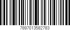 Código de barras (EAN, GTIN, SKU, ISBN): '7897013582783'
