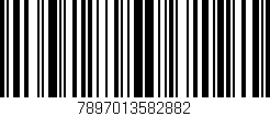 Código de barras (EAN, GTIN, SKU, ISBN): '7897013582882'