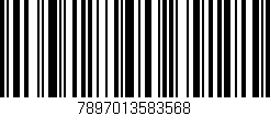 Código de barras (EAN, GTIN, SKU, ISBN): '7897013583568'