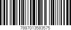 Código de barras (EAN, GTIN, SKU, ISBN): '7897013583575'