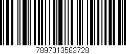 Código de barras (EAN, GTIN, SKU, ISBN): '7897013583728'