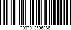Código de barras (EAN, GTIN, SKU, ISBN): '7897013586866'