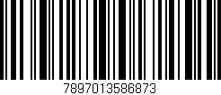 Código de barras (EAN, GTIN, SKU, ISBN): '7897013586873'
