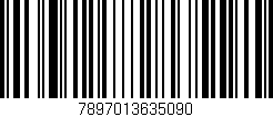 Código de barras (EAN, GTIN, SKU, ISBN): '7897013635090'