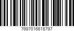 Código de barras (EAN, GTIN, SKU, ISBN): '7897016818797'