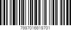 Código de barras (EAN, GTIN, SKU, ISBN): '7897016819701'