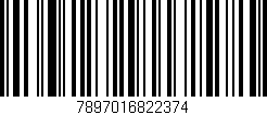 Código de barras (EAN, GTIN, SKU, ISBN): '7897016822374'