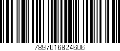 Código de barras (EAN, GTIN, SKU, ISBN): '7897016824606'
