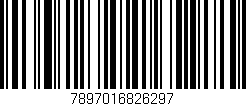 Código de barras (EAN, GTIN, SKU, ISBN): '7897016826297'