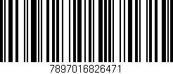 Código de barras (EAN, GTIN, SKU, ISBN): '7897016826471'