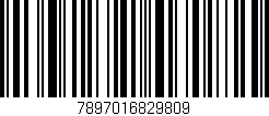 Código de barras (EAN, GTIN, SKU, ISBN): '7897016829809'