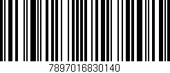 Código de barras (EAN, GTIN, SKU, ISBN): '7897016830140'