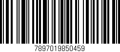 Código de barras (EAN, GTIN, SKU, ISBN): '7897019850459'