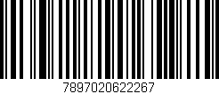 Código de barras (EAN, GTIN, SKU, ISBN): '7897020622267'