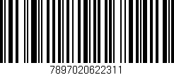 Código de barras (EAN, GTIN, SKU, ISBN): '7897020622311'