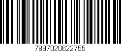 Código de barras (EAN, GTIN, SKU, ISBN): '7897020622755'