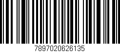 Código de barras (EAN, GTIN, SKU, ISBN): '7897020626135'