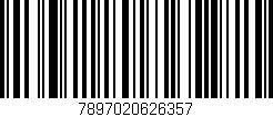 Código de barras (EAN, GTIN, SKU, ISBN): '7897020626357'