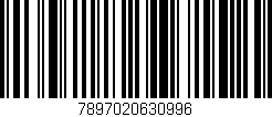 Código de barras (EAN, GTIN, SKU, ISBN): '7897020630996'