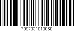 Código de barras (EAN, GTIN, SKU, ISBN): '7897031010060'