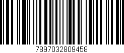 Código de barras (EAN, GTIN, SKU, ISBN): '7897032809458'