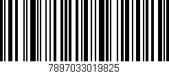 Código de barras (EAN, GTIN, SKU, ISBN): '7897033019825'