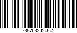 Código de barras (EAN, GTIN, SKU, ISBN): '7897033024942'
