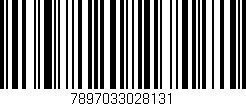 Código de barras (EAN, GTIN, SKU, ISBN): '7897033028131'