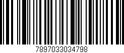 Código de barras (EAN, GTIN, SKU, ISBN): '7897033034798'