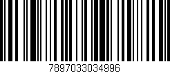 Código de barras (EAN, GTIN, SKU, ISBN): '7897033034996'