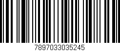 Código de barras (EAN, GTIN, SKU, ISBN): '7897033035245'