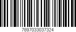 Código de barras (EAN, GTIN, SKU, ISBN): '7897033037324'