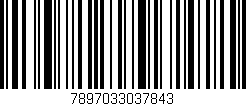 Código de barras (EAN, GTIN, SKU, ISBN): '7897033037843'