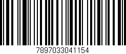 Código de barras (EAN, GTIN, SKU, ISBN): '7897033041154'