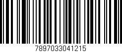 Código de barras (EAN, GTIN, SKU, ISBN): '7897033041215'