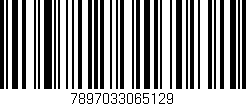 Código de barras (EAN, GTIN, SKU, ISBN): '7897033065129'