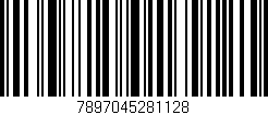 Código de barras (EAN, GTIN, SKU, ISBN): '7897045281128'