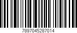 Código de barras (EAN, GTIN, SKU, ISBN): '7897045287014'