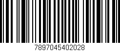 Código de barras (EAN, GTIN, SKU, ISBN): '7897045402028'