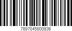 Código de barras (EAN, GTIN, SKU, ISBN): '7897045600936'