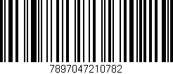 Código de barras (EAN, GTIN, SKU, ISBN): '7897047210782'