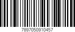 Código de barras (EAN, GTIN, SKU, ISBN): '7897050910457'