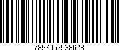 Código de barras (EAN, GTIN, SKU, ISBN): '7897052538628'