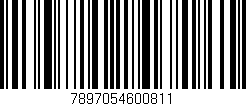 Código de barras (EAN, GTIN, SKU, ISBN): '7897054600811'