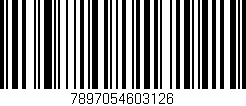 Código de barras (EAN, GTIN, SKU, ISBN): '7897054603126'