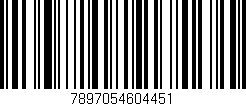 Código de barras (EAN, GTIN, SKU, ISBN): '7897054604451'