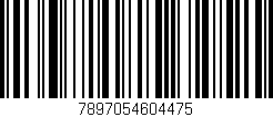 Código de barras (EAN, GTIN, SKU, ISBN): '7897054604475'