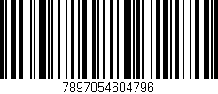 Código de barras (EAN, GTIN, SKU, ISBN): '7897054604796'
