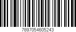 Código de barras (EAN, GTIN, SKU, ISBN): '7897054605243'