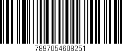 Código de barras (EAN, GTIN, SKU, ISBN): '7897054608251'